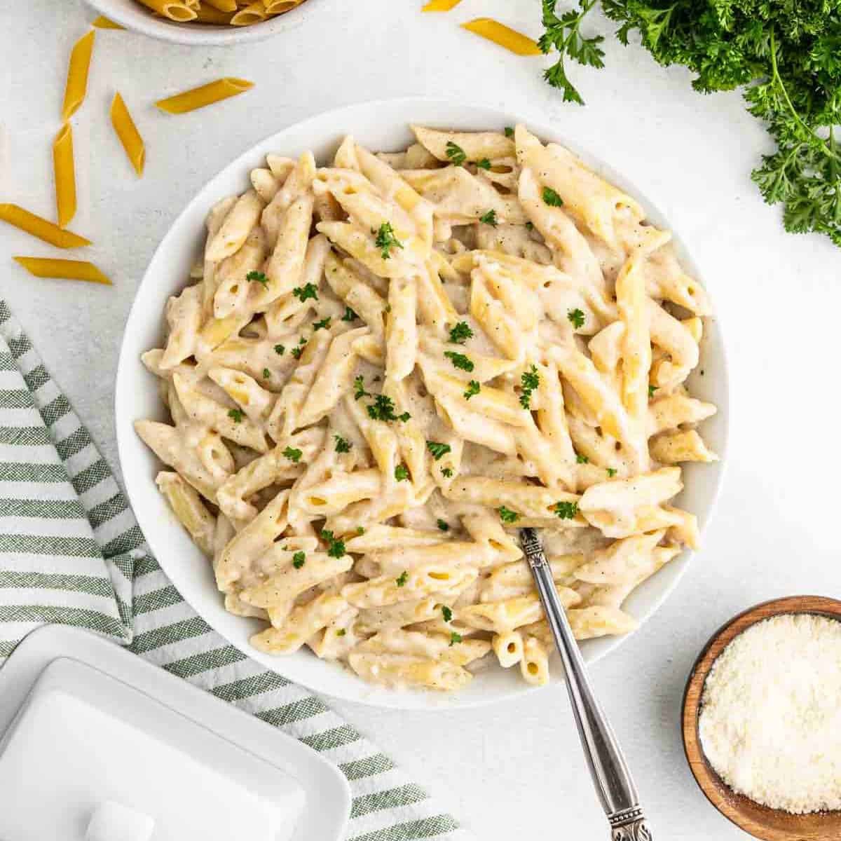 White Sauce Pasta